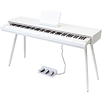 Amazon | [MRG] 電子ピアノ 引き出し式 88鍵盤 木製 MIDI対応